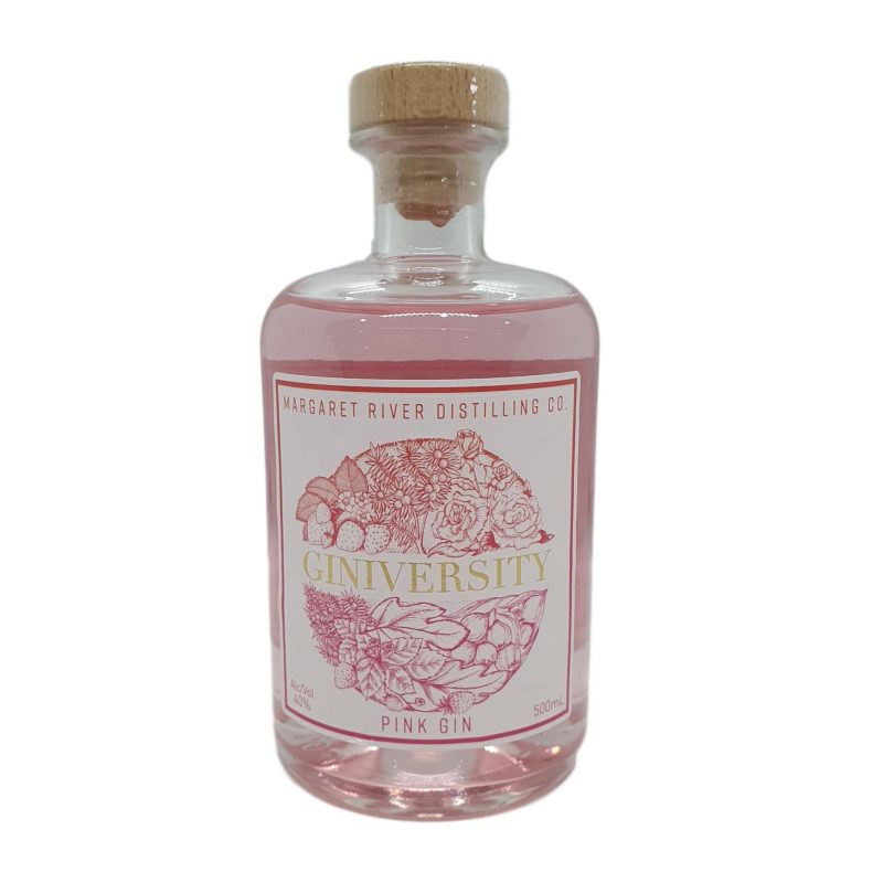Giniversity Pink Gin - Boxed Indulgence