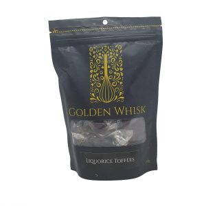 Golden Whisk Liquoice Toffees - Boxed Indulgence