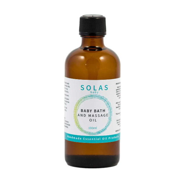 Solas - Baby Bath Massage Oil - Boxed Indulgence