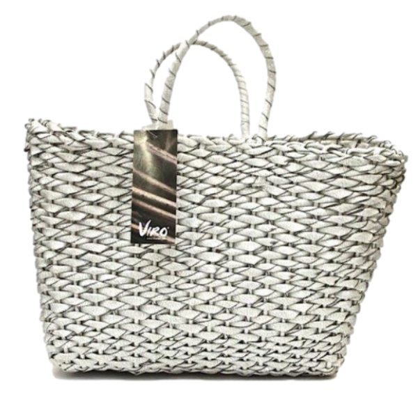 VIRO Bamboo Bag Square Base - White | Gourmet Baskets and Hampers From ...