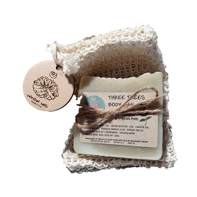 three trees body bar boxed indulgence